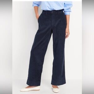 NWT Old Navy High-Waisted Corduroy Wide Leg Pants